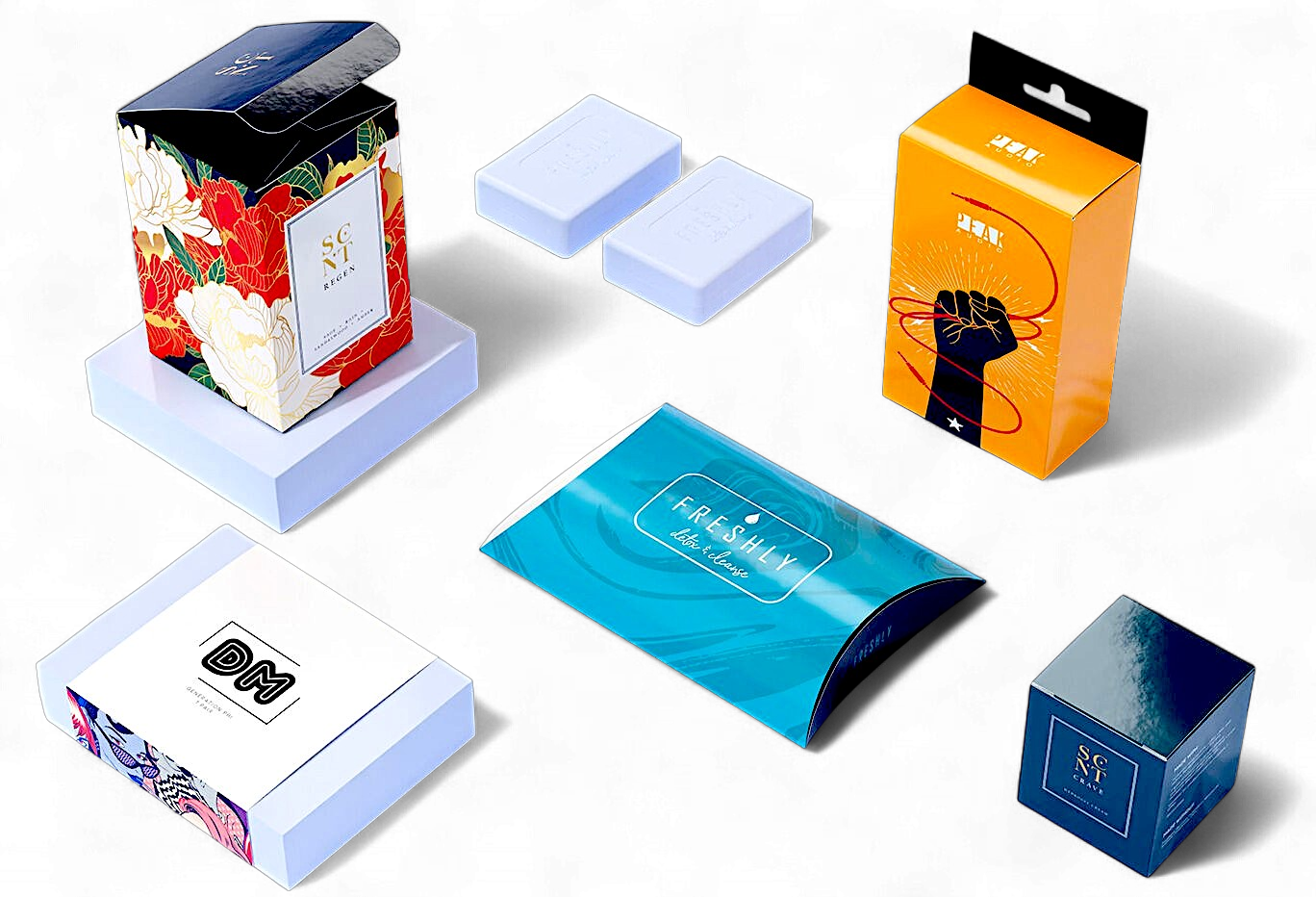 Custom Packaging Boxes Wholesale with Logo Printing USA